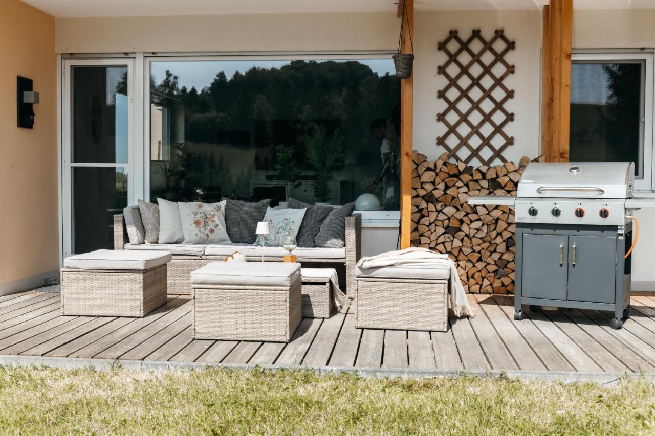 Ferienwohnung Alpenblick I Kamin I Private Sauna Wangen im Allgäu Buitenkant foto